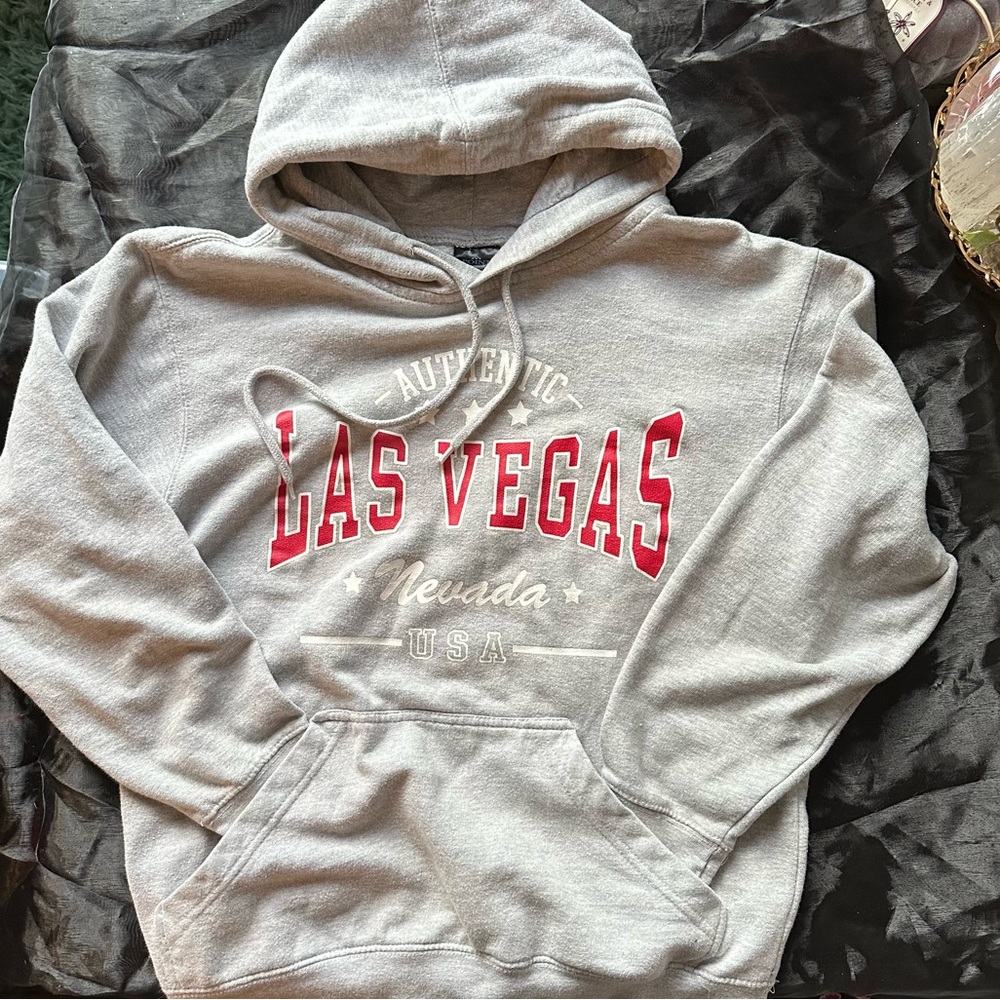 Grey Las Vegas Hoodie
